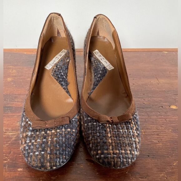Vintage Dani Tweed Heels EU 40 US 9 - Picture 4 of 5